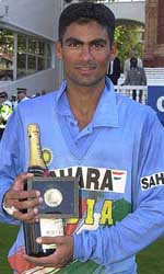 Mohammad Kaif - Photo © CricInfo